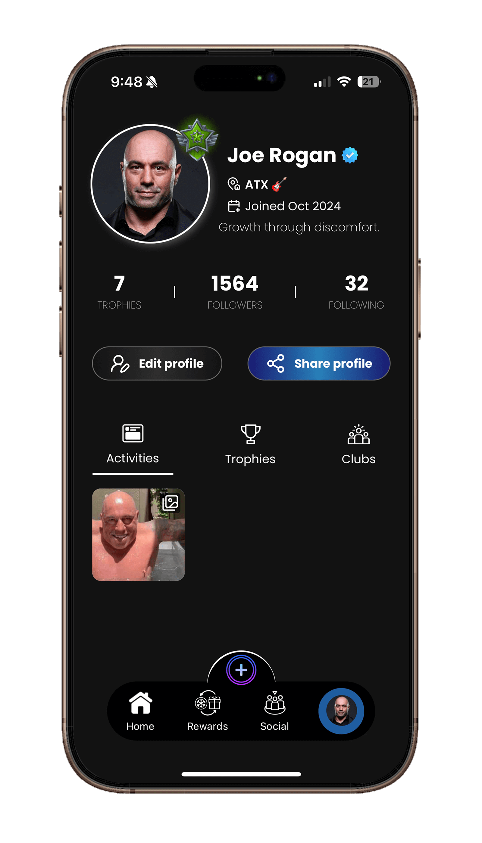 Customize Profile